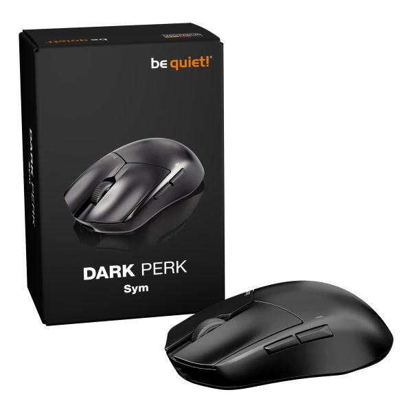 be quiet! Dark Perk Sym muis Gamen Rechtshandig RF Wireless + USB Type-C Optisch 32000 DPI (BM008) be quiet! Dark Perk Sym muis Gamen Rechtshandig RF Wireless + USB Type-C Optisch 32000 DPI (BM008)