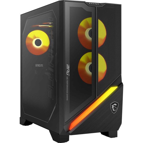 MSI MPG Infinite Z3 X3D 9NVRR7-848EU AMD Ryzen™ 7 9800X3D 32 GB DDR5-SDRAM 1 TB SSD NVIDIA GeForce RTX 5070 Ti Windows 11 Home Desktop PC Zwart (9NVRR7-848EU)