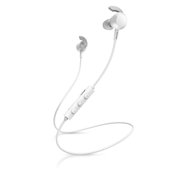 Philips TAE4205WT/00 hoofdtelefoon/headset Draadloos In-ear Oproepen/muziek Bluetooth Wit (TAE4205WT/00)