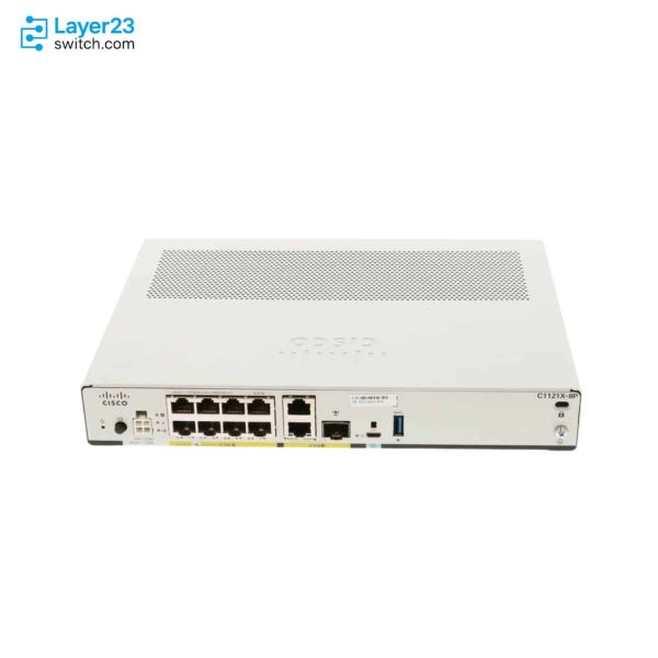 Cisco ISR 1100 8P Router met Dual GE SFP (C1121X-8P)