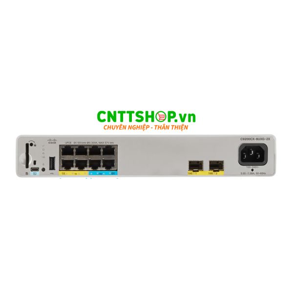 Cisco Catalyst 9200CX 8 poort PoE Switch (C9200CX-8P-2XGH-A)