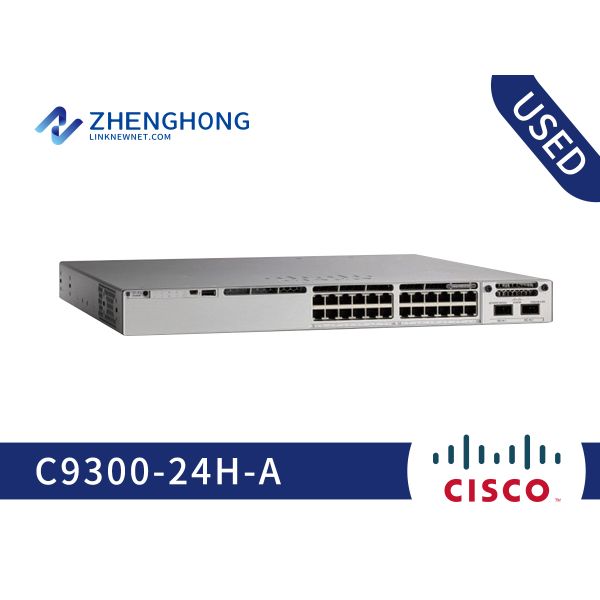 Cisco Catalyst 9300 24p UPoE+ Switch (C9300-24H-E)