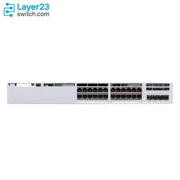 Cisco Catalyst 9300L Mini 24p UPoE met 4x25G Uplink (C9300LM-24U-4Y-E)