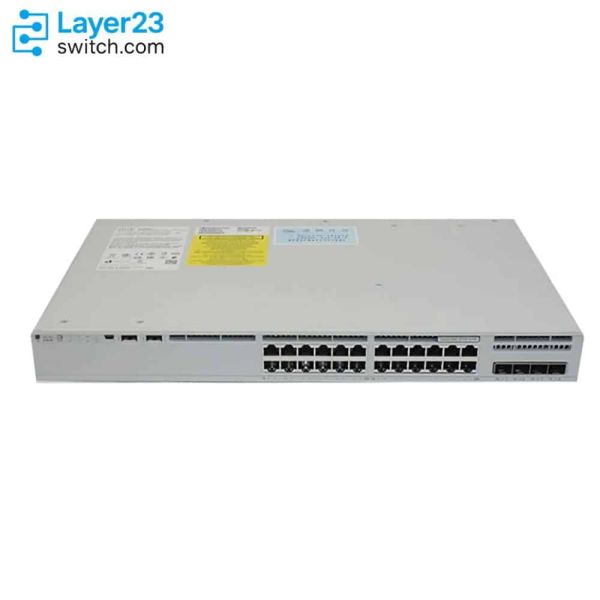 Cisco Catalyst 9300L Mini 24-Port UPoE Switch met 4x25G Uplink (C9300LM-24U-4Y-E)