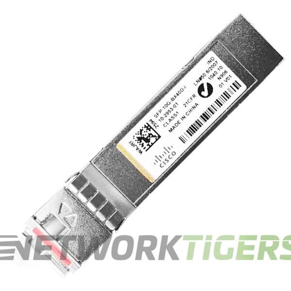 Cisco SFP-10G-BX40D-I Bidirectional Transceiver 40km (SFP-10G-BX40D-I=)