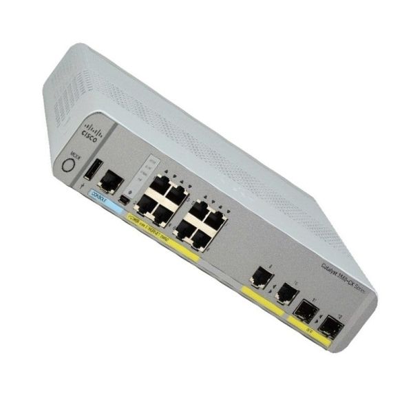 Cisco Catalyst 3560-CX 8-port Switch met 2x mGig en 6x Gigabit (WS-C3560CX-8XPD-S)
