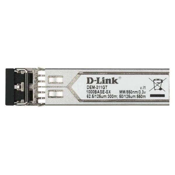 D-Link DEM-311GT netwerk transceiver module Vezel-optiek 1000 Mbit/s SFP 850 nm (DEM-311GT/10)