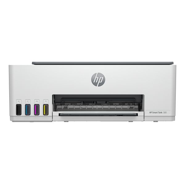 HP Smart Tank 580 All-in-One Printer, Home and home office, Print, copy, scan, Wireless; High-volume printer tank; Print from phone or tablet; Scan to PDF (1F3Y2A#671)