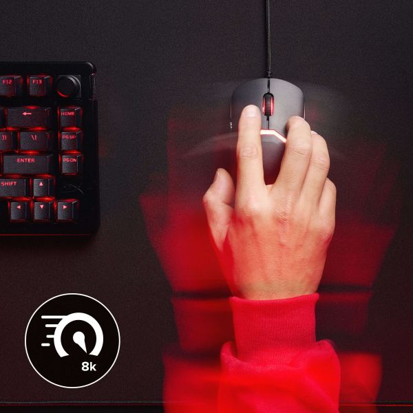 HyperX Pulsefire Saga gaming muis (zwart) (A2PB3AA) HyperX Pulsefire Saga gaming muis (zwart) (A2PB3AA)