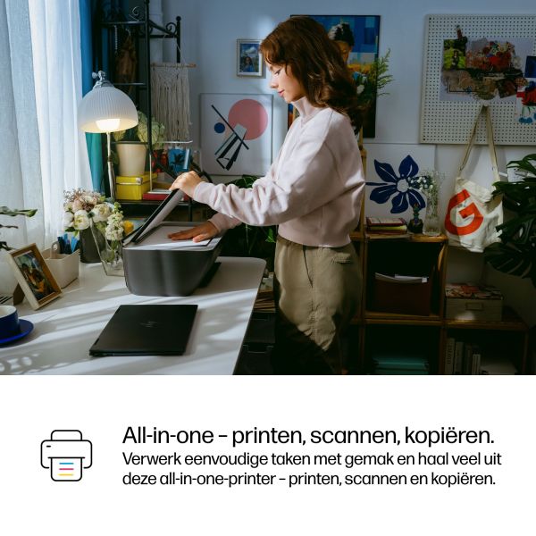 HP DeskJet 2910 Draadloos All-in-One Kleur Printer (89F98B#686) HP DeskJet 2910 Draadloos All-in-One Kleur Printer