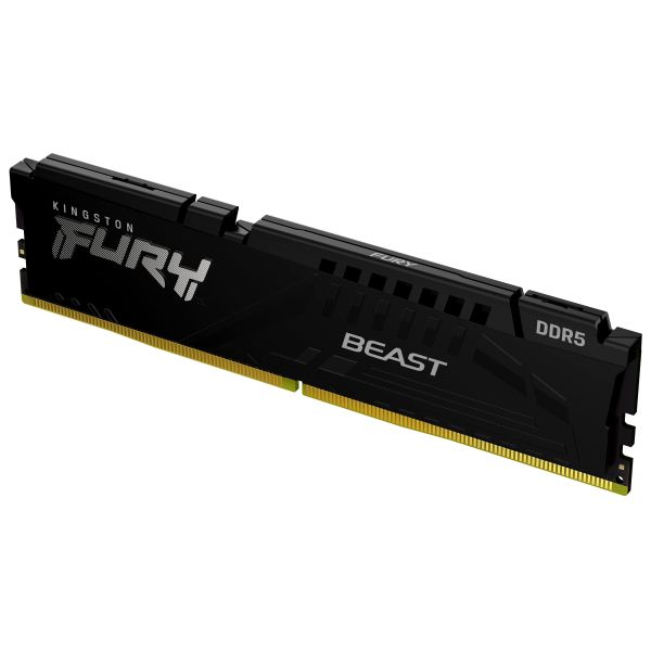 Kingston Technology FURY Beast 16GB 6000MT/s DDR5 CL40 DIMM Black (KF560C40BB-16)