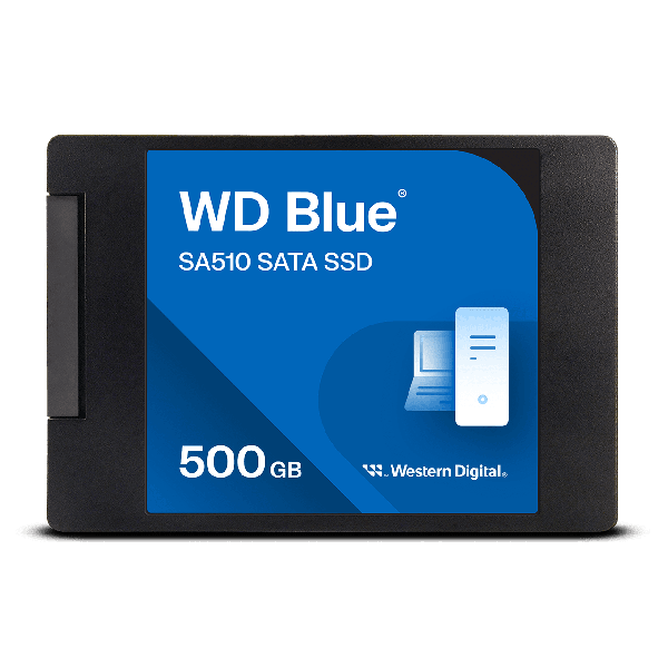 WD Blue SA510 SATA SSD 500GB 2.5" (WDS500G5B0A-00LMP0)