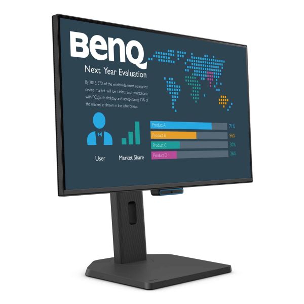 BenQ BL2490TC computer monitor 60,5 cm (23.8") 1920 x 1080 Pixels Full HD LCD Zwart (9H.LNNLA.RBE)