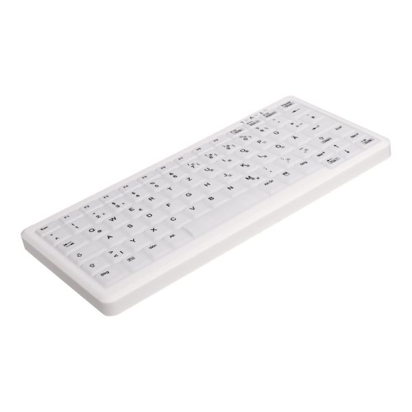 Cherry ACTIVE KEY AK-C4110 Corded DE-Layout Wit IP68 (AK-C4110F-US-W/GE)