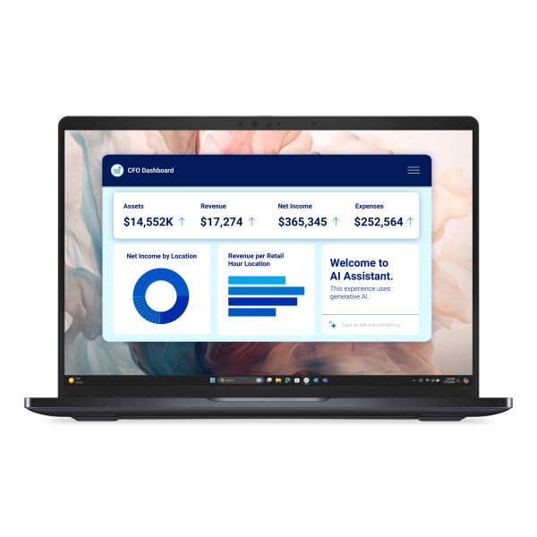 DELL Pro 13 Premium PA13250 Copilot+ PC Intel Core Ultra 7 268V Laptop 33,8 cm (13.3") Touchscreen Quad HD+ 32 GB LPDDR5x-SDRAM 512 GB SSD Wi-Fi 7 (802.11be) Windows 11 Pro Frans Zwart (4814X)