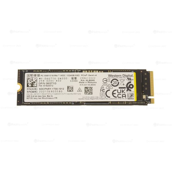 Dell 1TB M.2 NVMe 4.0 (6G71G)