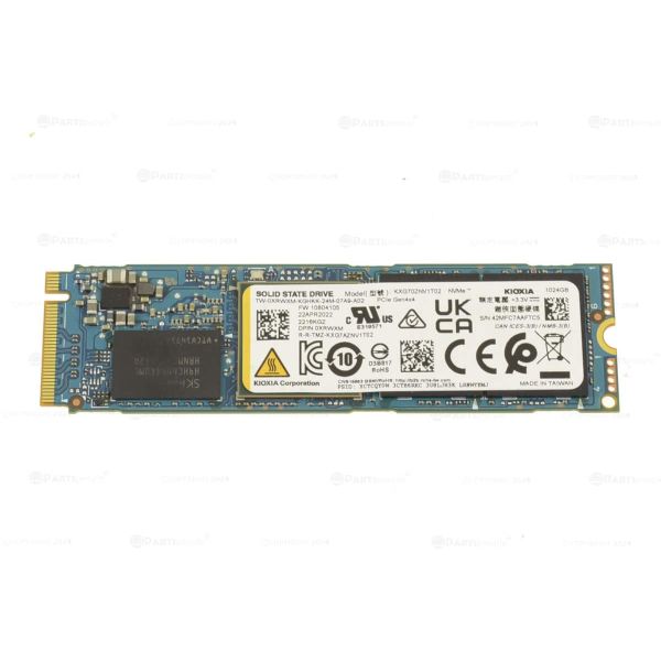 Dell 1TB M.2 PCIe Gen 4.0 SSD (XRWXM)