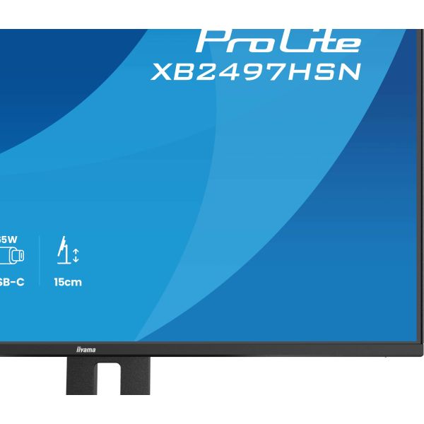 iiyama ProLite XB2497HSN-B1 computer monitor 60,5 cm (23.8") 1920 x 1080 Pixels Full HD LED Zwart (XB2497HSN-B1)