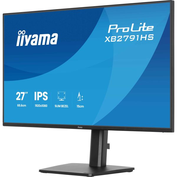 iiyama ProLite XB2791HS-B1 computer monitor 68,6 cm (27") 1920 x 1080 Pixels Full HD LED Zwart (XB2791HS-B1)