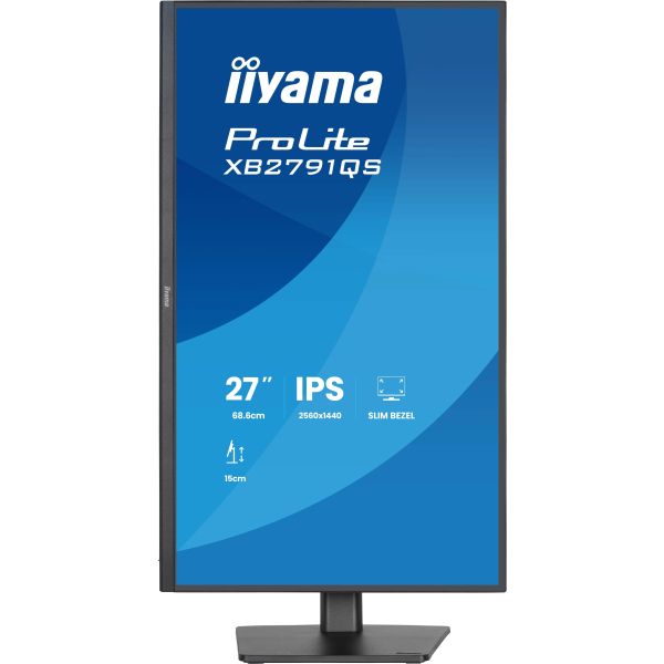 iiyama ProLite XB2791QS-B1 computer monitor 68,6 cm (27") 2560 x 1440 Pixels Quad HD LED Zwart (XB2791QS-B1)