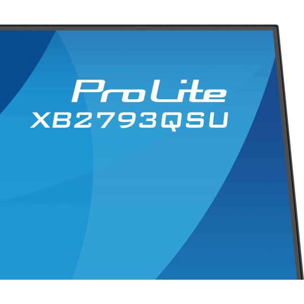 iiyama ProLite XB2793QSU-B1 computer monitor 68,6 cm (27") 2560 x 1440 Pixels Quad HD LED Zwart (XB2793QSU-B1)