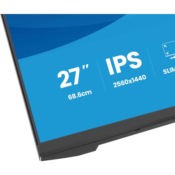 iiyama ProLite XB2793QSU-B1 computer monitor 68,6 cm (27") 2560 x 1440 Pixels Quad HD LED Zwart (XB2793QSU-B1)