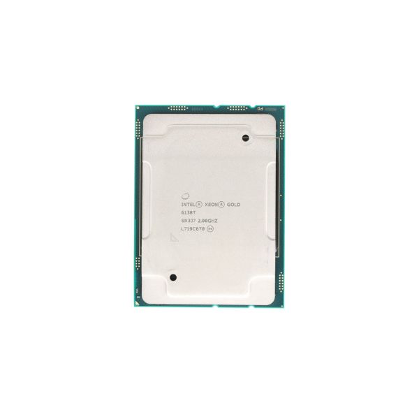 Intel Xeon Gold 6138T 20-Core 2.00GHz Processor (SR3J7)