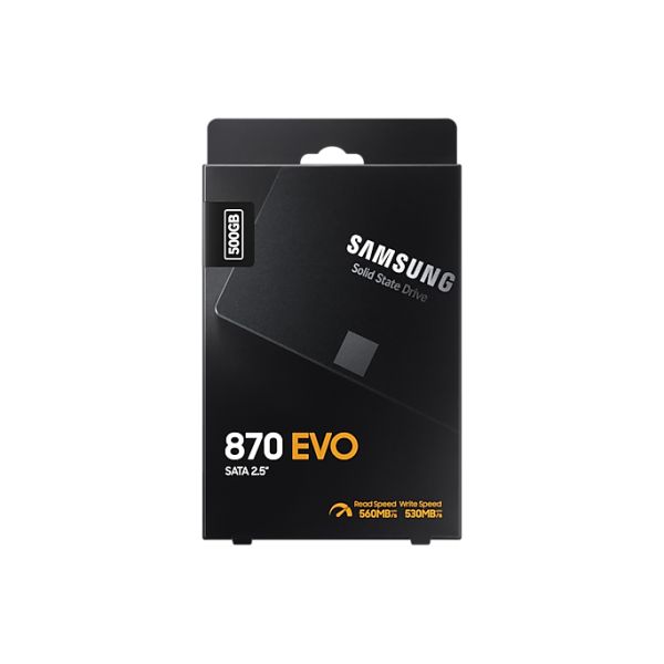 Samsung 870 EVO 500 GB 2.5" SATA III V-NAND MLC (MZ-77E500BW)