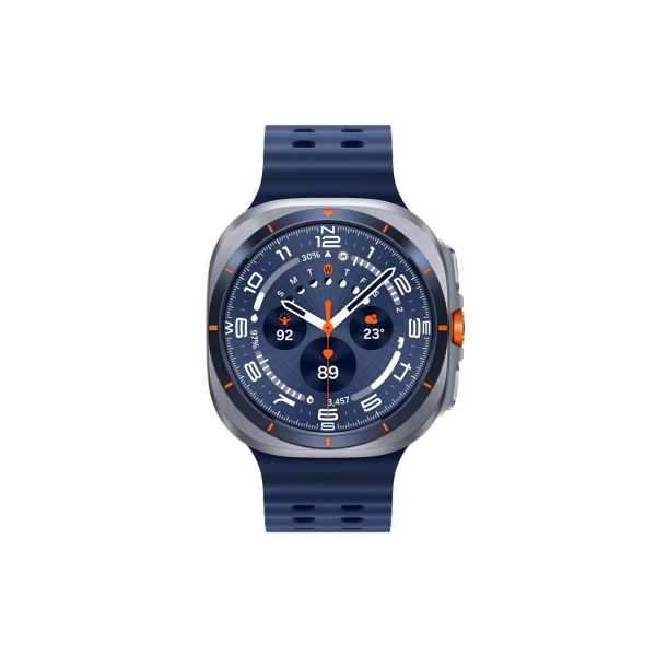Samsung Galaxy Watch Ultra 3,81 cm (1.5") AMOLED 47 mm Digitaal 480 x 480 Pixels Touchscreen 4G Zilver Wifi GPS (SM-L705FZB2DBT)