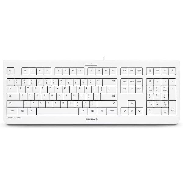 Cherry AK-C7412 CORDED ULTRAFLAT KB (AK-C7412F-GUS-W/NOR)
