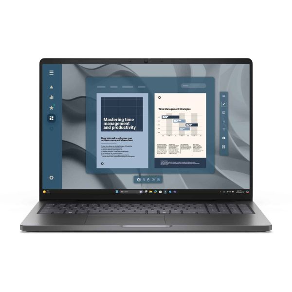 DELL Pro 16 PC16255 AMD Ryzen™ 5 220 Laptop 40,6 cm (16") Full HD+ 16 GB DDR5-SDRAM 512 GB SSD Wi-Fi 6E (802.11ax) Windows 11 Pro Zwart (BTO507_PC16255_EMEA)