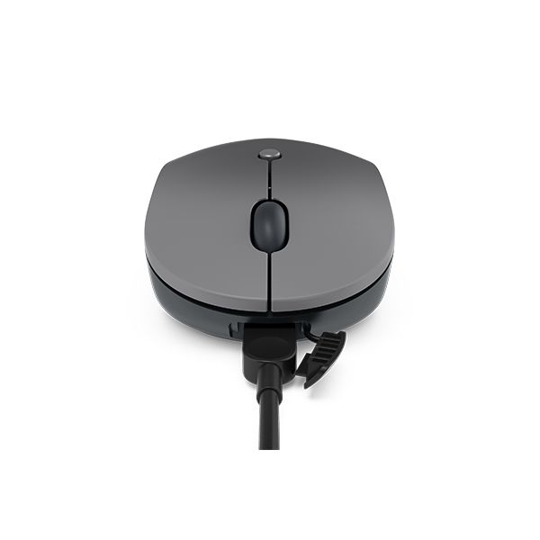 Lenovo Go USB-C Wireless Mouse muis Kantoor Ambidextrous RF Draadloos Optisch 2400 DPI (GY51C21210)