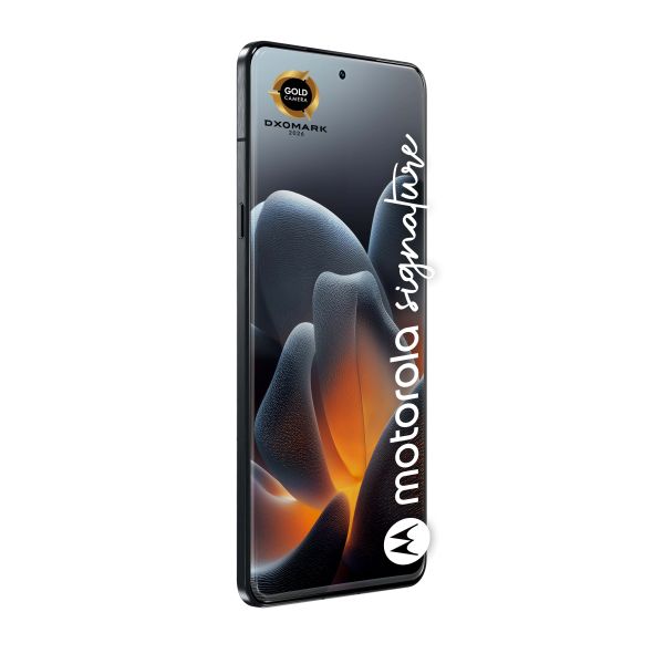Motorola signature 17,2 cm (6.78") Dual SIM Android 16.0 5G USB Type-C 16 GB 512 GB 5200 mAh Donkerblauw (PBAB0002SE)