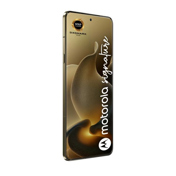 Motorola signature 17,2 cm (6.78") Dual SIM Android 16.0 5G USB Type-C 16 GB 512 GB 5200 mAh Goud (PBAB0003SE)