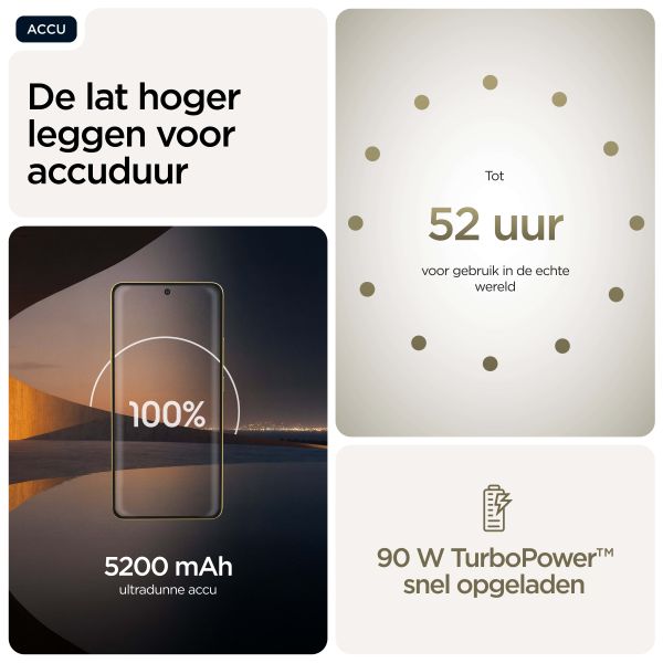 Motorola signature 17,2 cm (6.78") Dual SIM Android 16.0 5G USB Type-C 16 GB 512 GB 5200 mAh Goud (PBAB0003SE)