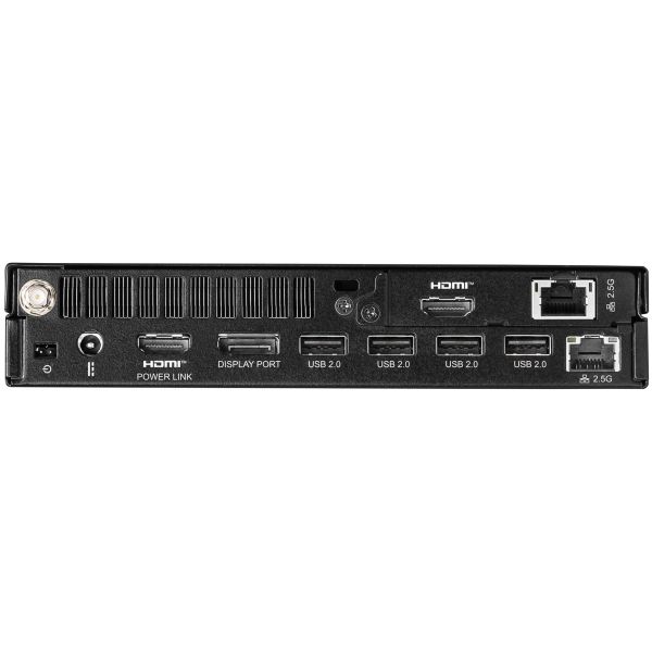 MSI Pro DP10 A14MG-003EU PC's/werkstation Intel® Core™ i3 i3-14100 8 GB DDR5-SDRAM 512 GB SSD Windows 11 Home Mini PC Zwart (PRO DP10 A14MG-003EU)