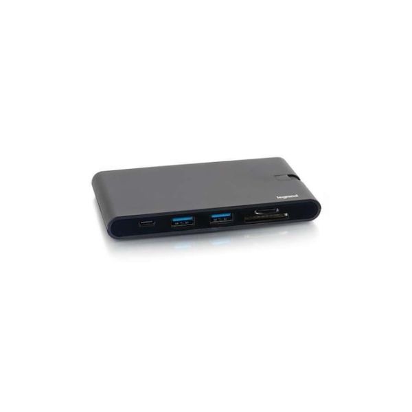 C2G 26916 9-In-1 Docking Station - Black - USB C - 4K HDMI - VGA, Ethernet, USB, SD & Power Delivery Up To 100 Watts (26916)