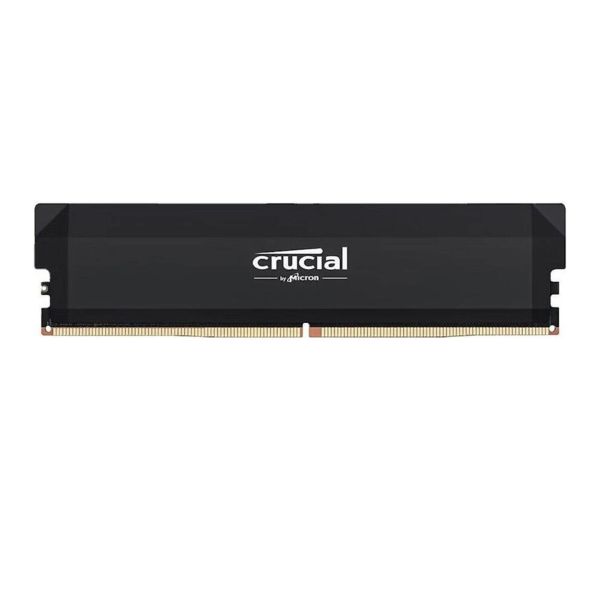 Crucial 16GB Crucial Pro OC DIMM 288-PIN - 6400 MT/s / PC5-51200 - CL32 - 1.35 V - ungepuffert - Matte Stealth Black (CP16G64C32U5B)