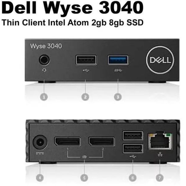 Dell Wyse 3040 Thin Client Intel Atom X5 (HRDCV)