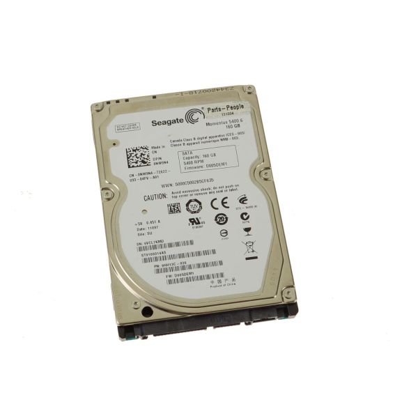 Dell Seagate Momentus 160 GB SATA 2.5-inch 5400 (NW9N4)