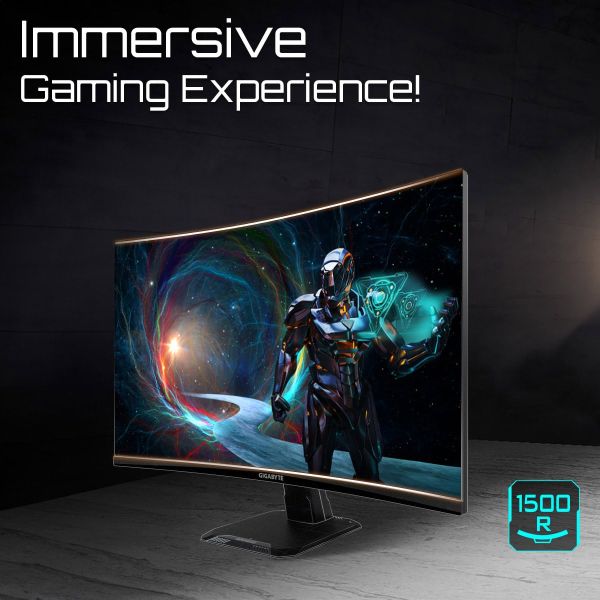 GIGABYTE GS27QCA computer monitor 68,6 cm (27") 2560 x 1440 Pixels Quad HD LED Zwart (GS27QCA EK)
