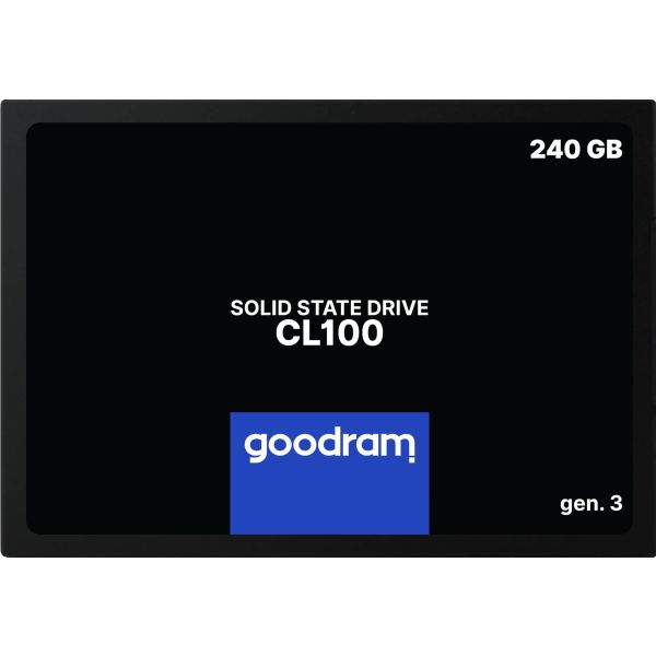 Goodram CL100 gen.3 240 GB 2.5" SATA III 3D NAND (SSDPR-CL100-240-G3)