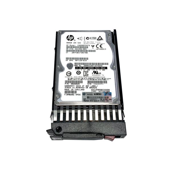 HP HD 900GB SAS 6G 10K SFFHTPI DP (619463-001)