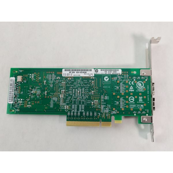 HP 82Q 8 Gbps Fibre Channel Host Bus Adapter met 2 poorten (AJ764-63002)