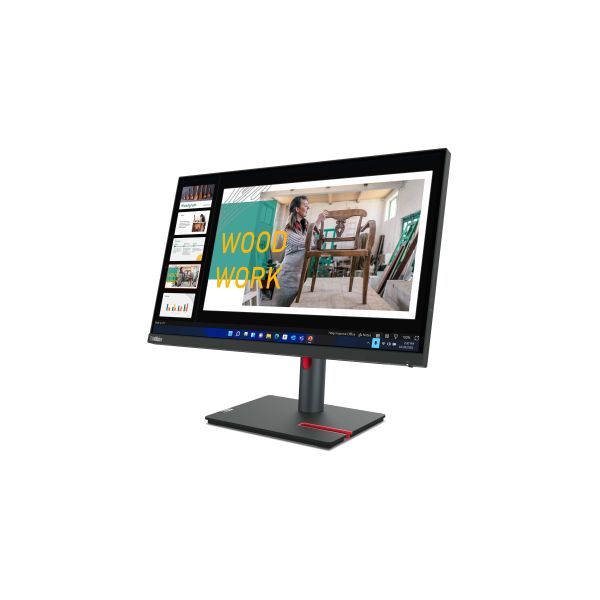 Lenovo ThinkVision P24q-30 computer monitor 60,5 cm (23.8") 2560 x 1440 Pixels Quad HD LED Zwart (63B4GAR6EU)