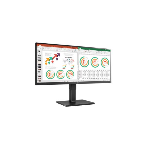 LG 34BN770-B computer monitor 86,4 cm (34") 3440 x 1440 Pixels UltraWide Quad HD LCD Zwart (34BN770-B)