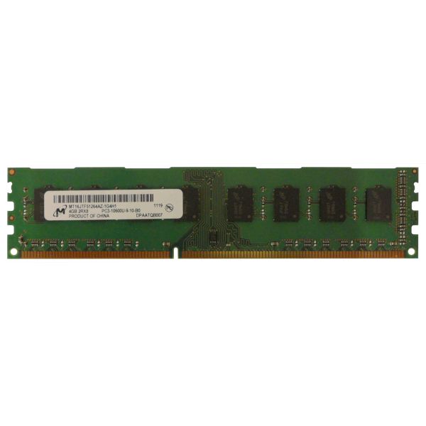 Micron MT16JTF51264AZ-1G4H1 Memory Module - 4 GB 2rx8 DDR3 - 1333mhz - 1.5 Voltage - 240-pin - CL9 UDIMM (MT16JTF51264AZ-1G4H1)