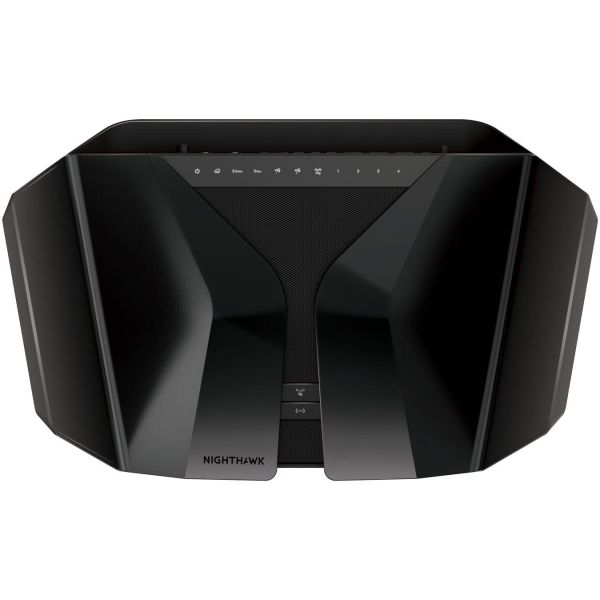 NETGEAR Nighthawk AX12 draadloze router Gigabit Ethernet Dual-band (2.4 GHz / 5 GHz) Zwart (RAX120-100NAS)