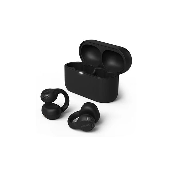Philips 2000 series TAQ2000BK Headset True Wireless Stereo (TWS) Oorklem, Open-ear Oproepen/muziek Bluetooth Zwart (TAQ2000BK/00)