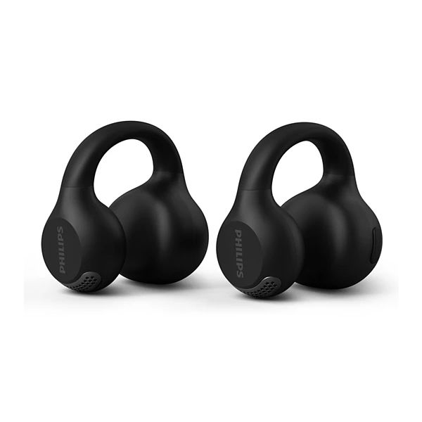 Philips 2000 series TAQ2000BK Headset True Wireless Stereo (TWS) Oorklem, Open-ear Oproepen/muziek Bluetooth Zwart (TAQ2000BK/00)